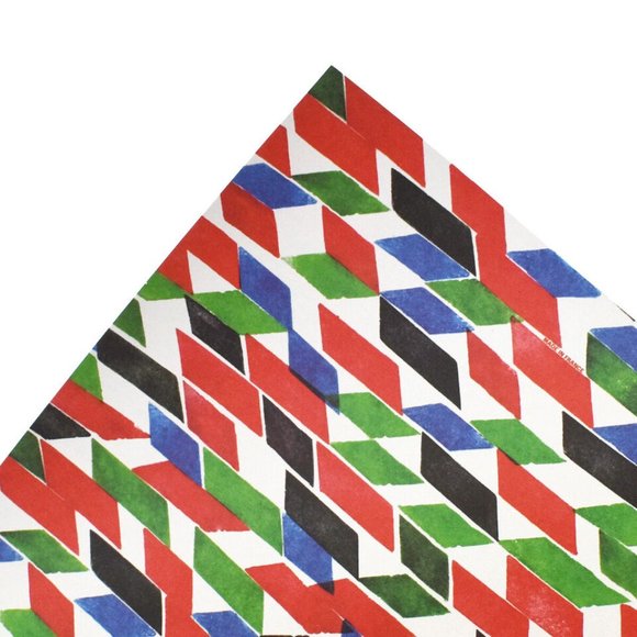 Auth HERMES LES GRANDES FEUILLES D'HERMES Wallpaper Wrapping Paper 06MC457 ① - Picture 3 of 7